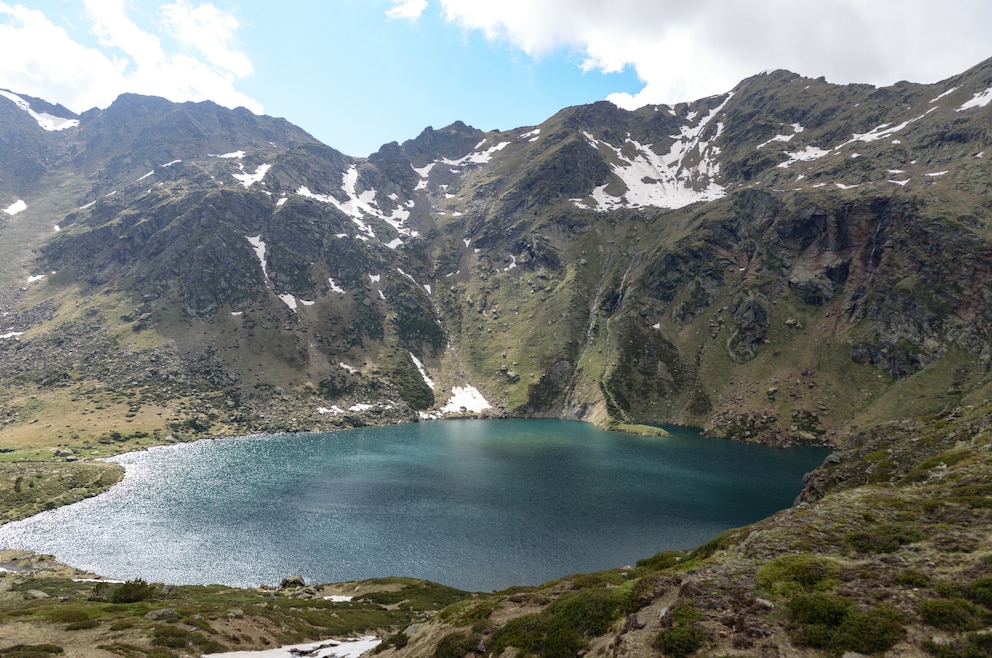 6. Estanys de Tristaina – drei Gebirgsseen bei Ordino im Norden von Andorra