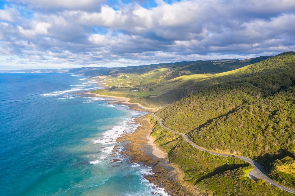 4. Great Ocean Road – die pittoreske Küstenstraße liegt in Victoria