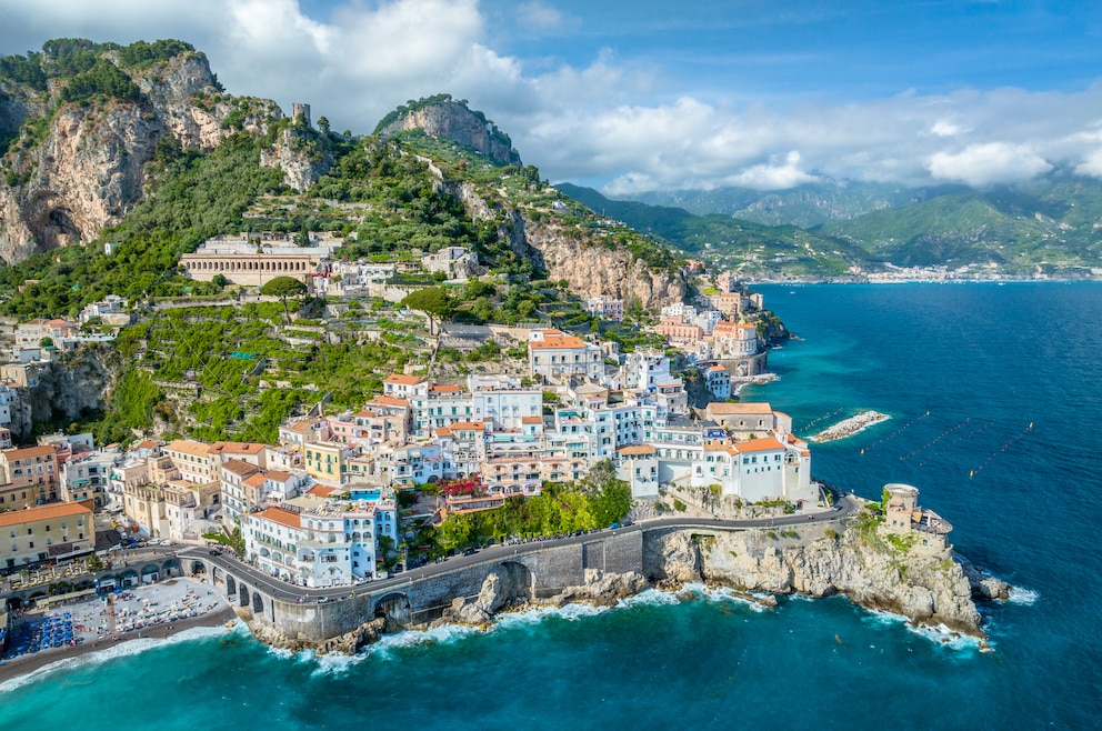5. Amalfi – die hübsche Stadt liegt an der Südküste Italiens
