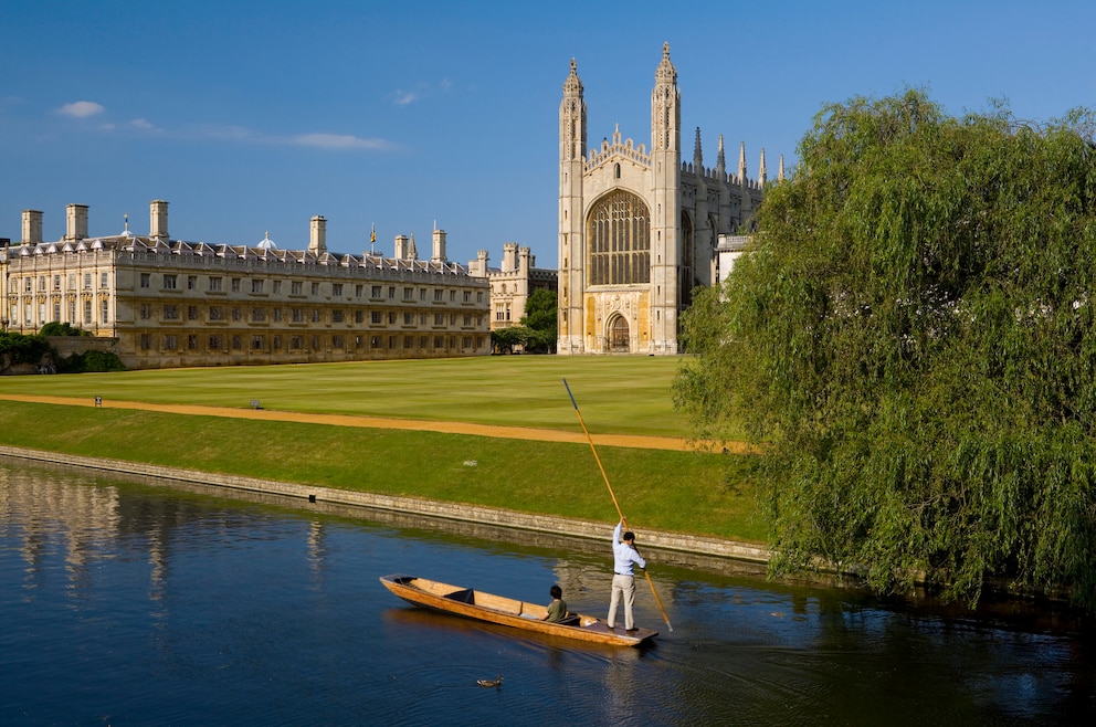 4. Cambridge – die hübsche Stadt im Osten Englands ist der Sitz der renommierten University of Cambridge