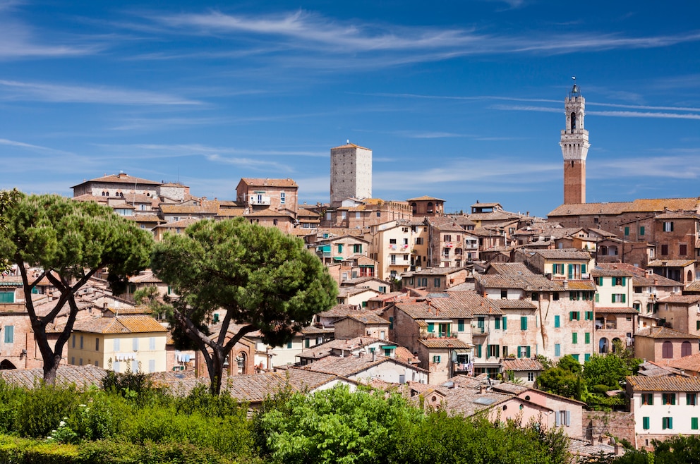 10. Siena – die mittelalterliche Stadt liegt in der beliebten Toskana
