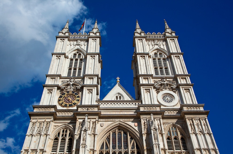 10. Westminster Abbey – in der Londoner Kirche werden traditionell die Könige von England gekrönt