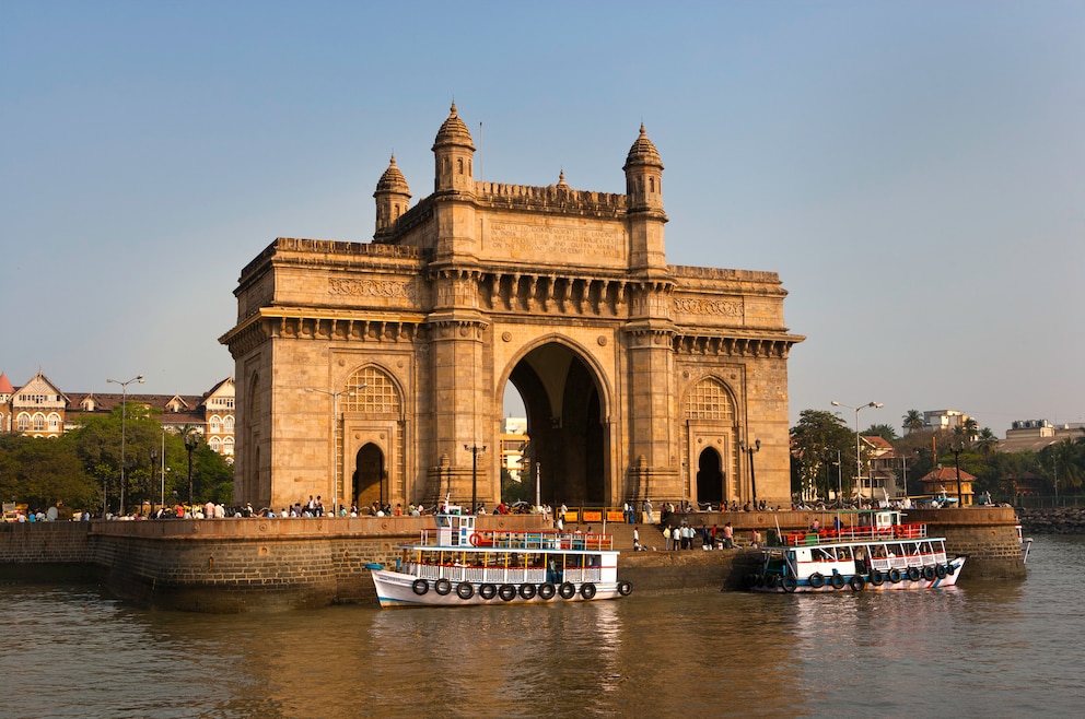 5. Gateway of India – das Monument steht in Mumbai und gehört zu den Wahrzeichen Indiens