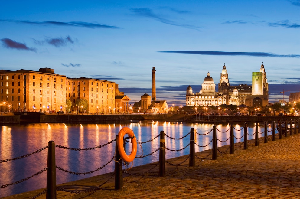 9. Liverpool – die Küstenstadt im Nordwesten Englands ist unter anderem als Heimatort der „Beatles“ bekannt
