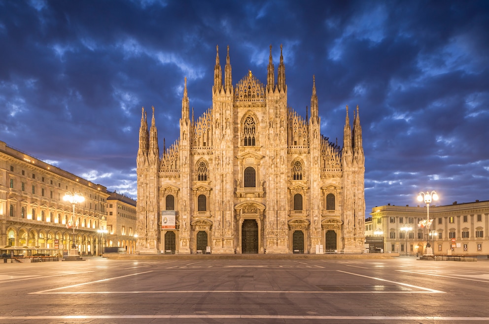 7. Mailänder Dom – die beeindruckende gotische Kathedrale ist das Wahrzeichen Mailands 