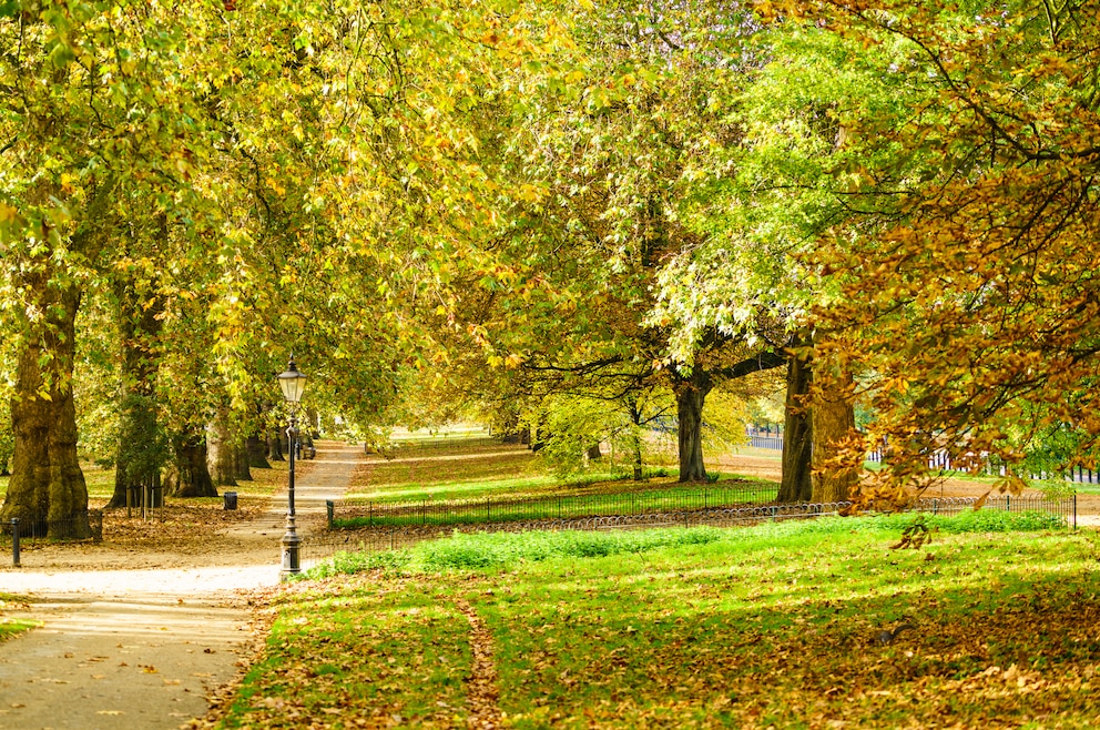4. Hyde Park – der riesige Stadtpark liegt im Zentrum Londons