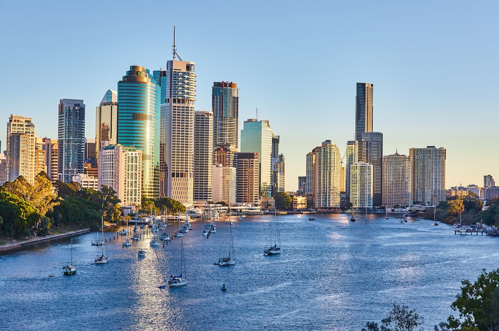 3. Brisbane – die Hauptstadt des Bundesstaates Queensland befindet sich im Osten des Landes