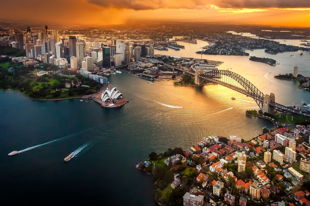 1. Sydney – die Hauptstadt von New South Wales ist die zweitgrößte Stadt Australiens und vor allem bekannt für ihr Opernhaus