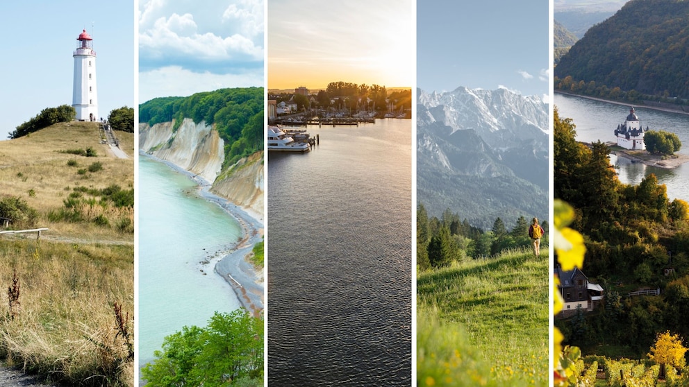 Diese fünf Urlaubsziele stehen zur Auswahl – stimmen Sie ab!