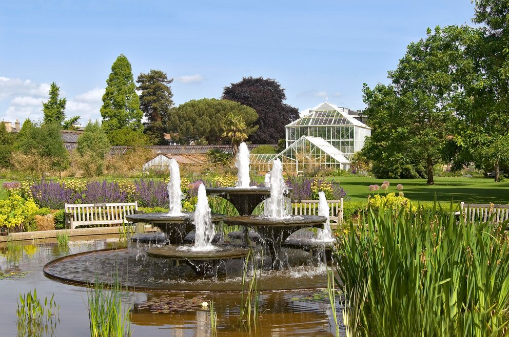 6. Durch den Botanischen Garten laufen und sich im satten Grün verlieren