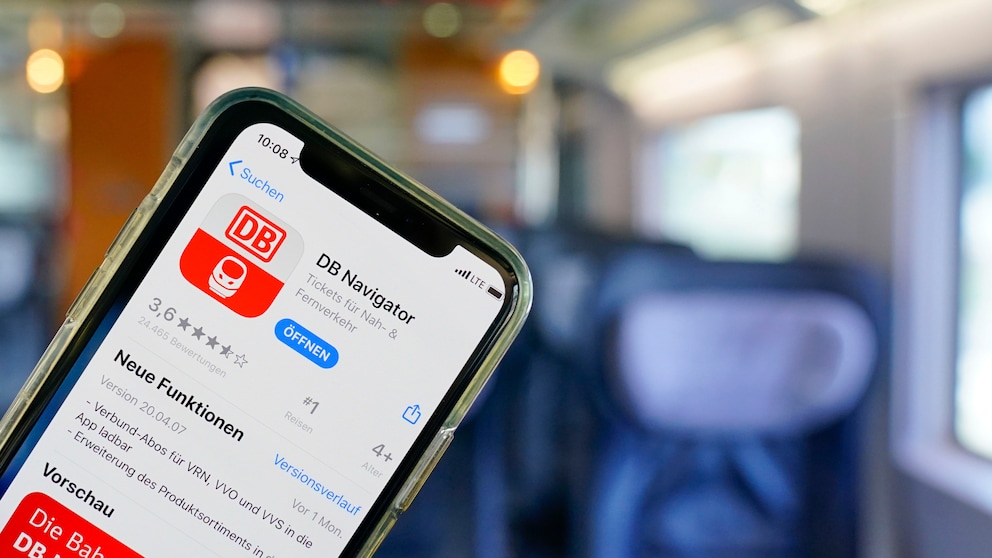 Die Deutsche Bahn informiert in der App darüber, wie voll die Züge sind – nur mit der Realität stimmt das nicht immer überein