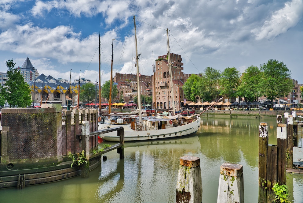 10. Den Oude Haven, den alten Hafen, in Rotterdam anschauen