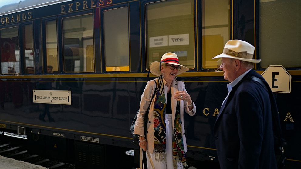 Der ikonische „Venice Simplon-Orient-Express“ ist Teil des neuen Touristen-Züge-Konzepts in Italien