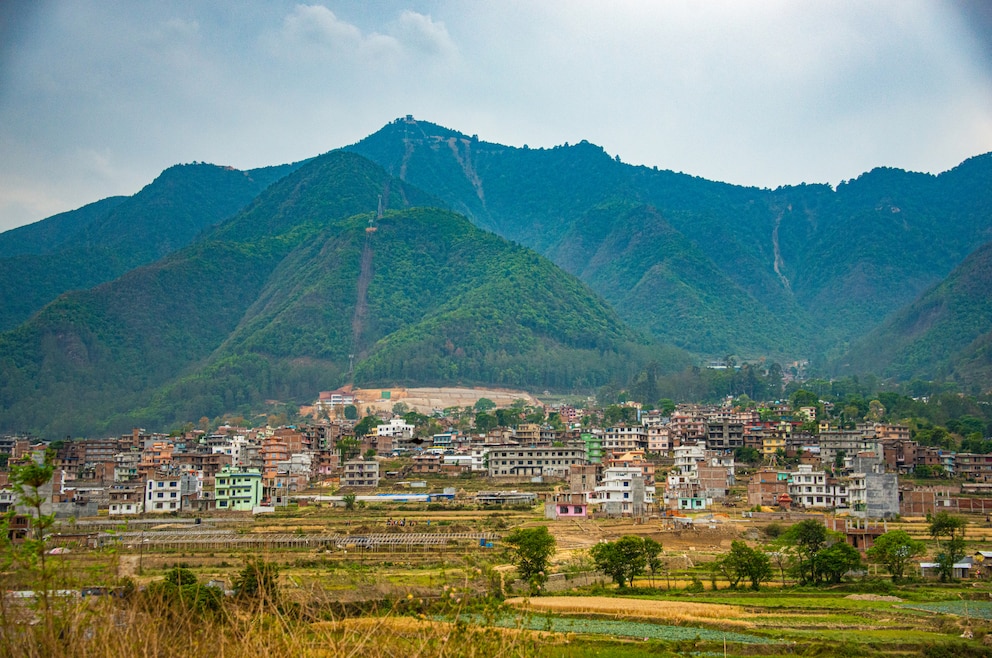 10. Dhulikhel – die nepalesische Stadt liegt etwa 25 Kilometer östlich von Kathmandu und gilt als optimaler Aussichtsort für das Himalaja-Gebirge 