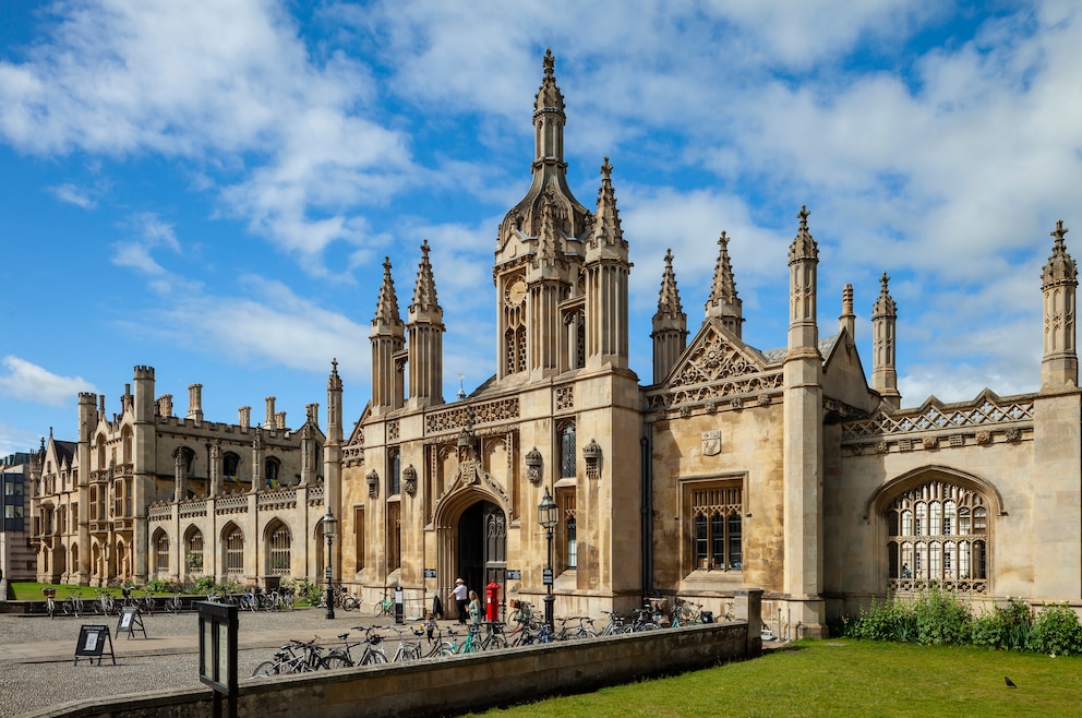 13. King’s College – das College ist eins von 31 Colleges der Cambridge University, es wurde 1441 gegründet