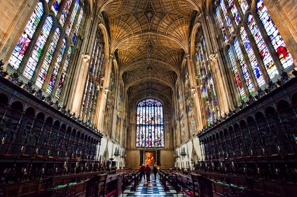 4. King’s College Chapel – die beeindruckende Kapelle des King's College wurde zwischen 1446 und 1515 errichtet