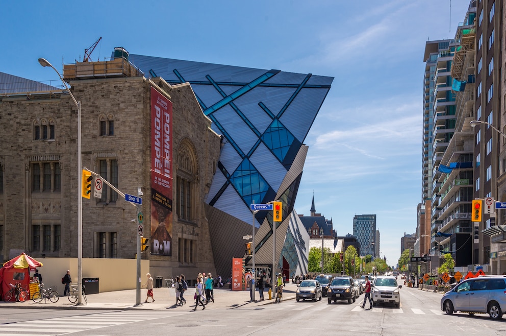 6. Royal Ontario Museum – das Museum für Kunst, Kultur und Naturgeschichte in Toronto ist das größte Museum des Landes und eines der größten Nordamerikas