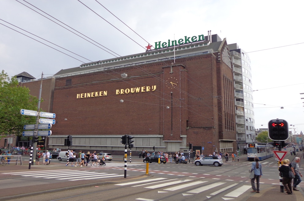 10. Heineken Experience – das Biermuseum in Amsterdam führt durch die Geschichte der Biermarke in der ehemaligen Brauerei in Amsterdam