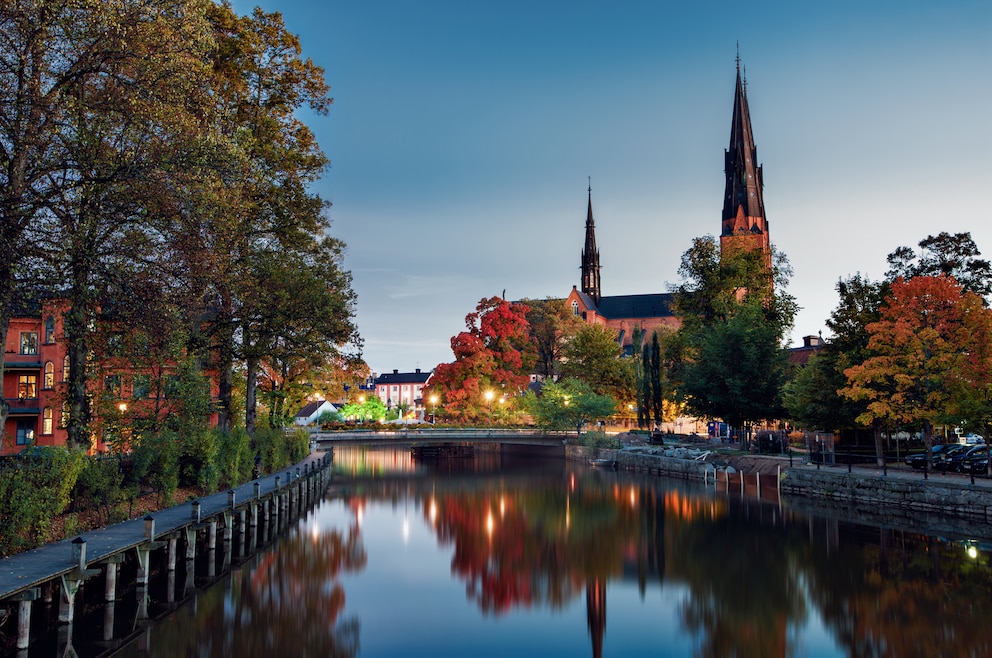 4. Uppsala – die Universitätsstadt liegt nördlich in der Nähe von Stockholm