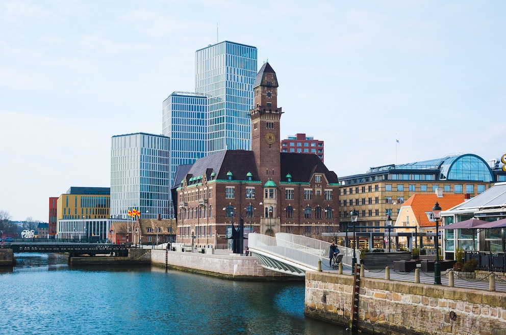 3. Malmö – die drittgrößte Stadt des Landes befindet sich in dessen Süden in unmittelbarer Nähe zu Dänemark