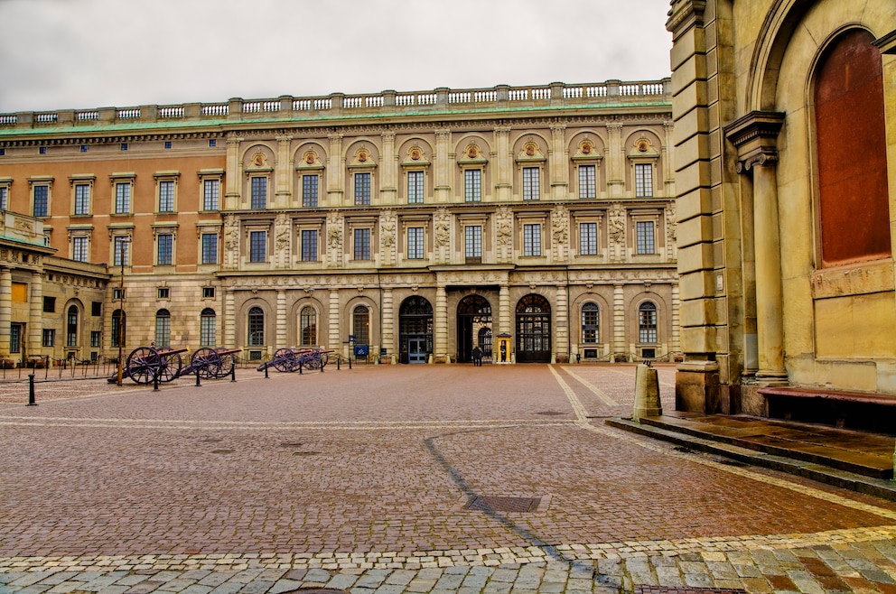 2. Stockholmer Schloss
– das barocke Schloss in Stockholm ist die Residenz des Königs von Schweden