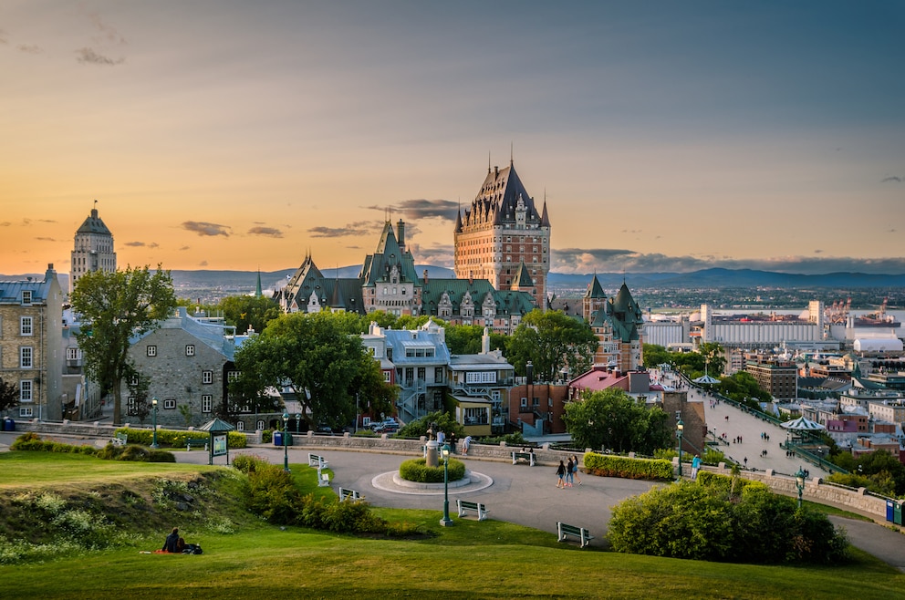 4. Québec – die Hauptstadt der überwiegend französischsprachigen Provinz Québec liegt am Sankt-Lorenz-Strom und wurde bereits 1608 gegründet