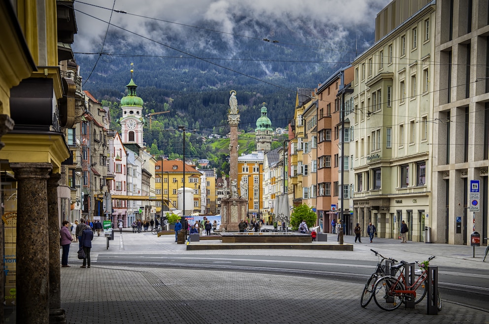 3. Innsbruck – die Hauptstadt des Bundeslandes Tirol ist die fünftgrößte Stadt Österreichs