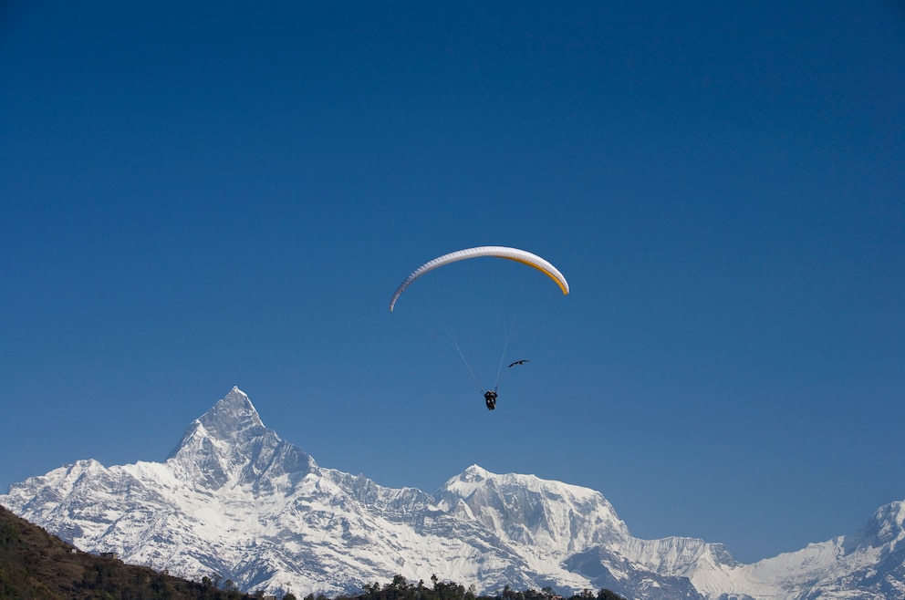 9. Paragliding, Fallschirmspringen und Co. in Pokhara