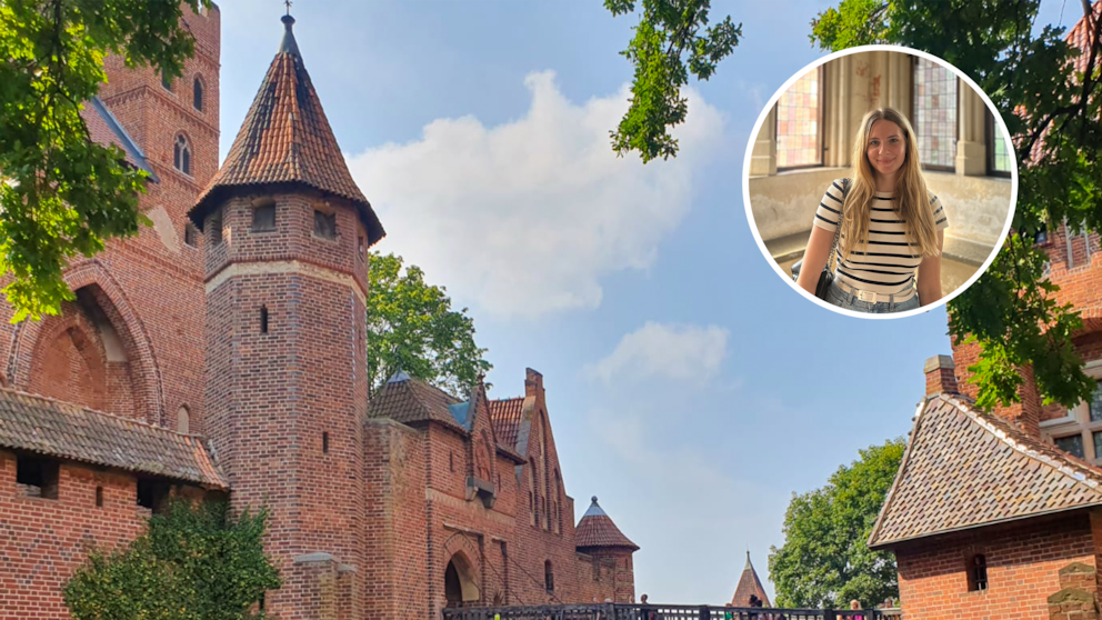 Die Marienburg ist die größte Burg in Polen.