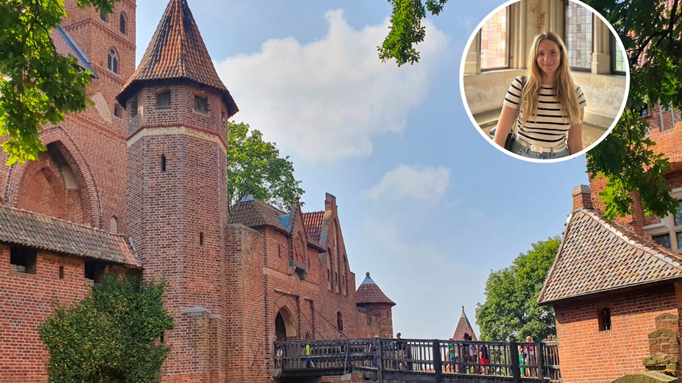 Die Marienburg ist die größte Burg in Polen.