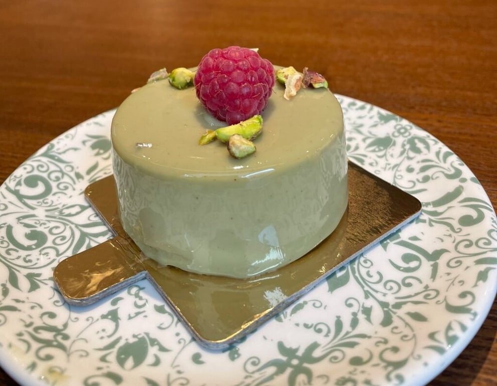 The pistachio tart at Mulberry is impressive