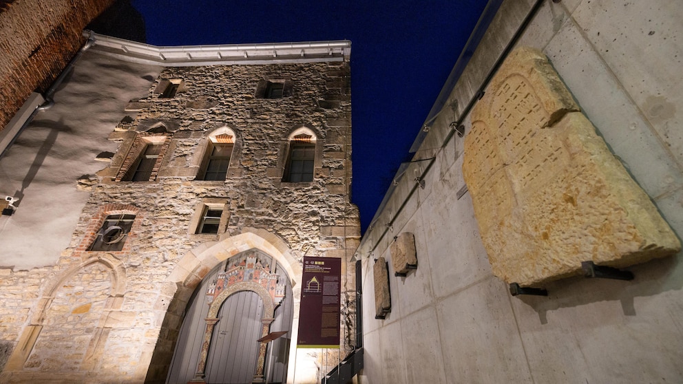 Die Alte Synagoge in Erfurt ist jetzt Teil des Unesco-Weltkulturerbes