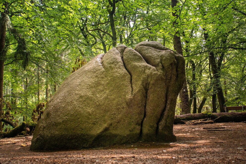   Karlstein auf der Heideschleife Schwarze Berge