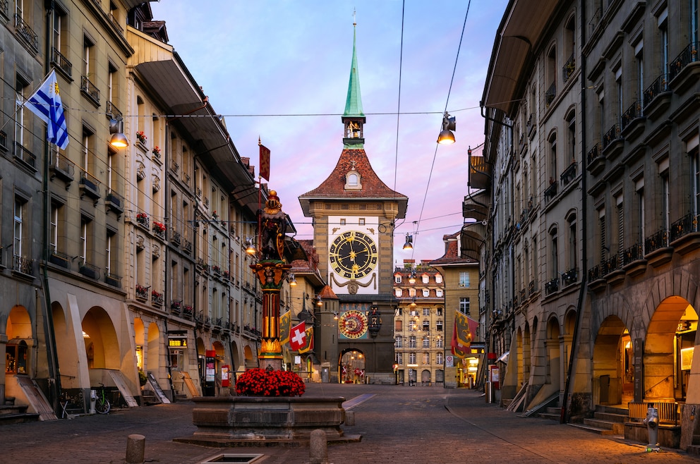 10. Zytglogge – der beliebte mittelalterliche Uhrturm steht in Bern