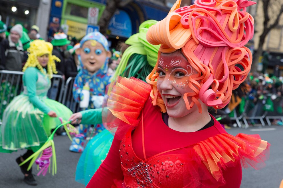 Der Klassiker unter den irischen Festivitäten: Das St. Patrick’s Festival. 