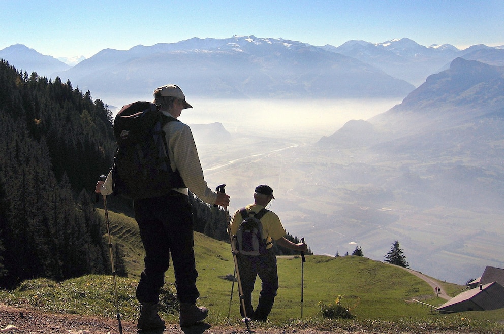 8. Gaflei – die Siedlung liegt auf rund 1.500 Metern Höhe und gehört zur Gemeinde Triesenberg