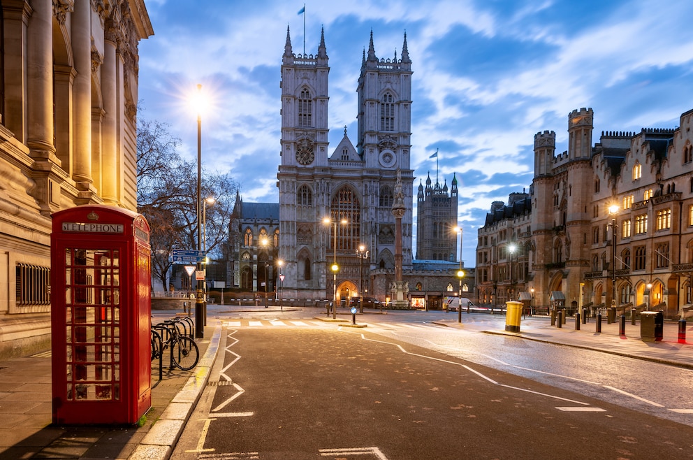 7. Westminster Abbey – in der Kirche werden traditionell die Könige Englands gekrönt