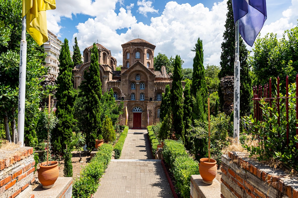 Die Kirche Panagia Chalkeon in Thessaloniki.