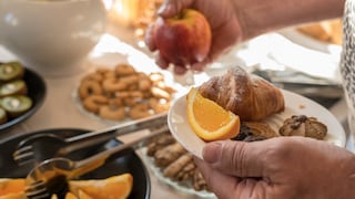 Frühstücksbuffet im Hotel