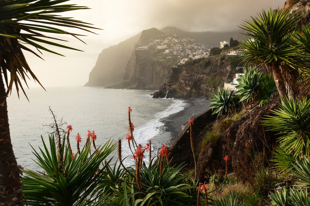 10. Cabo Girão – die Steilklippe befindet sich in der Nähe von Câmara de Lobos und ist mit 580 Metern Höhe die höchste Steilklippe Europas