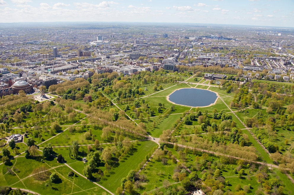 10. Hyde Park – die öffentliche Grünanlage in Londons Zentrum ist einer der bekanntesten Parks weltweit