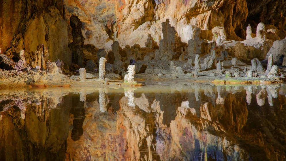 In Deutschland gibt es um die 50 Tropfsteinhöhlen, zu denen auch die Feengrotten in Saalfeld gehören