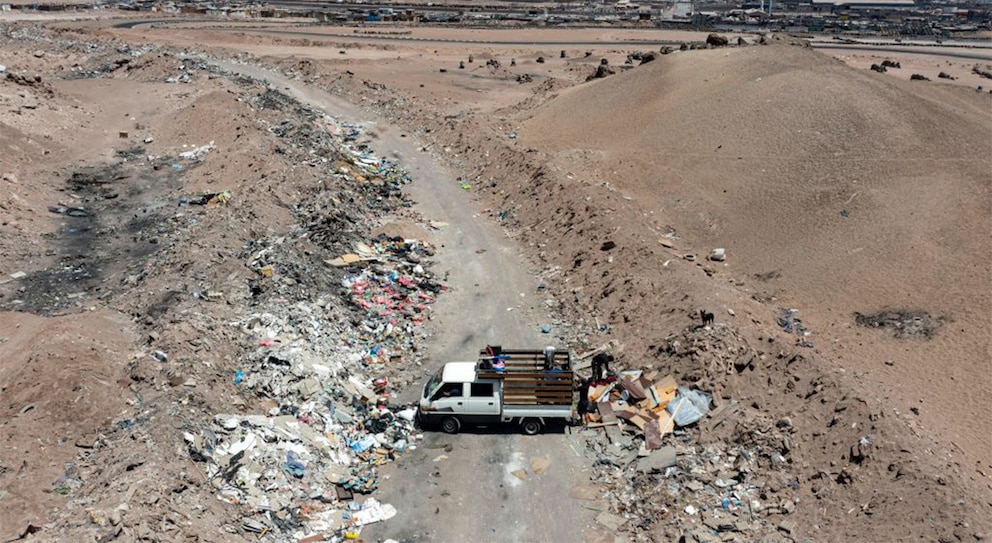 Die Atacama-Wüste in Chile ist voller Müll