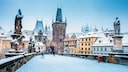 Prag ist ein traumhaftes Städtereiseziel während eines Winterurlaubs in Tschechien