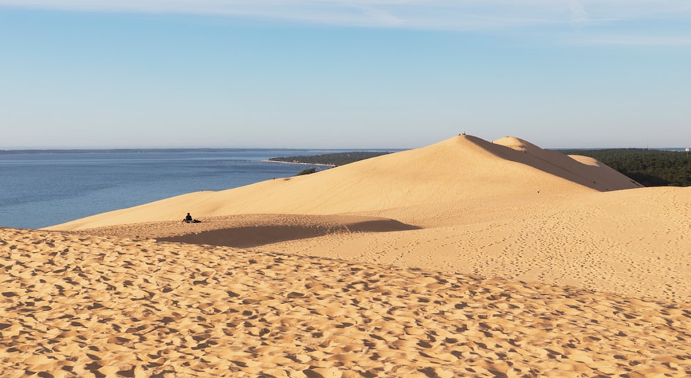 The Dune du Pilat in Arcachon is the largest sand dune in Europe