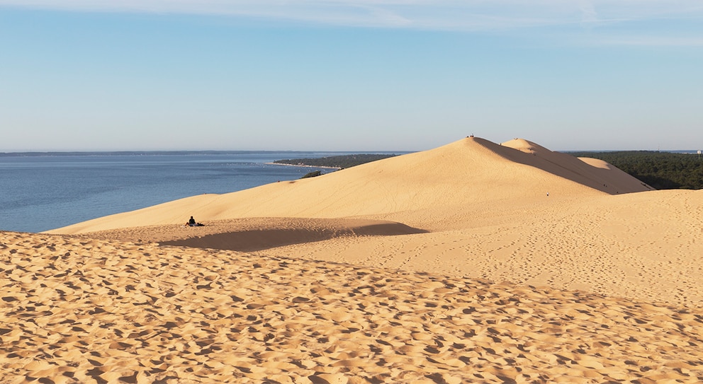 Die Dune du Pilat in Arcachon ist die größte Wanderdüne Europas