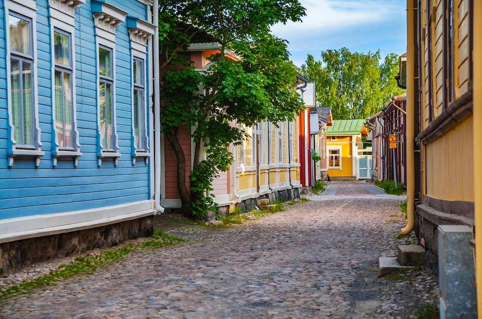 10. Rauma – die drittälteste Stadt Finnlands ist vor allem für ihre aus Holz erbaute Altstadt bekannt, die zum Unesco-Weltkulturerbe gehört