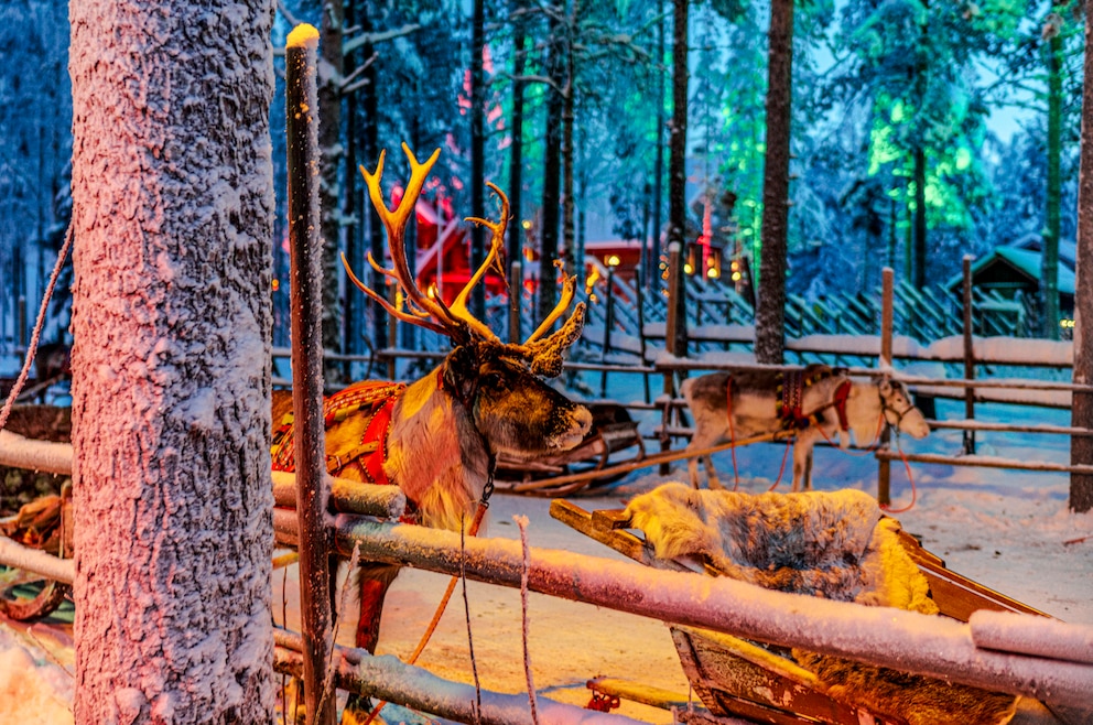 7. Weihnachtsmanndorf – der beliebte weihnachtliche Themenpark befindet sich in Rovaniemi in Lappland
