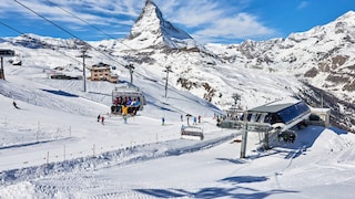 beliebtestes Skigebiet Alpen