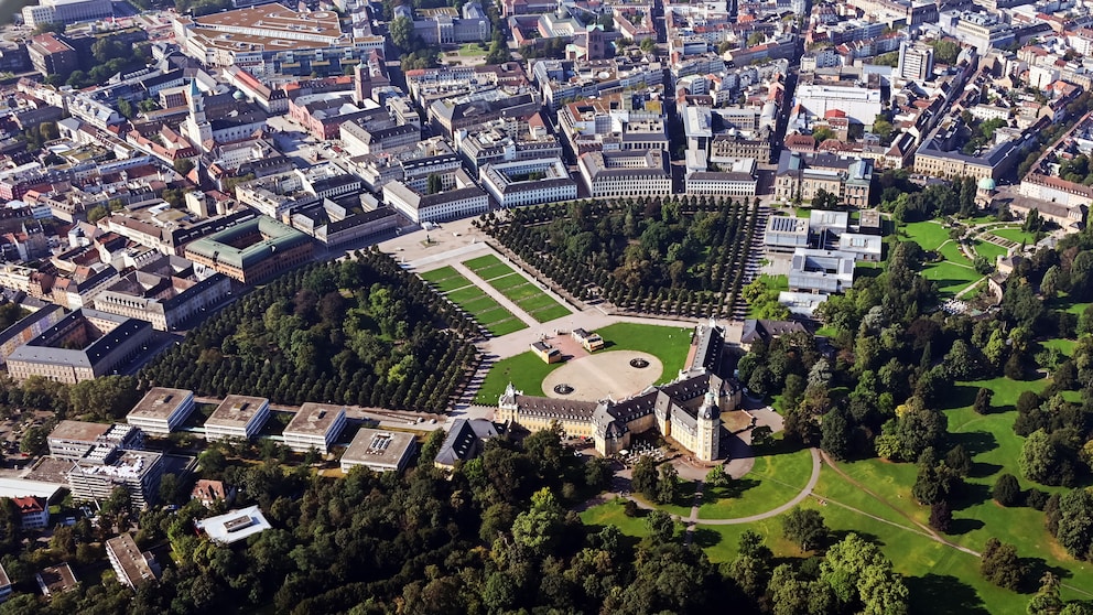 Karlsruhe von oben
